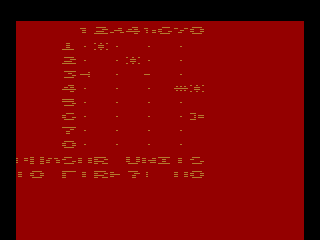 Stellar Track screenshot 5 for Atari 2600